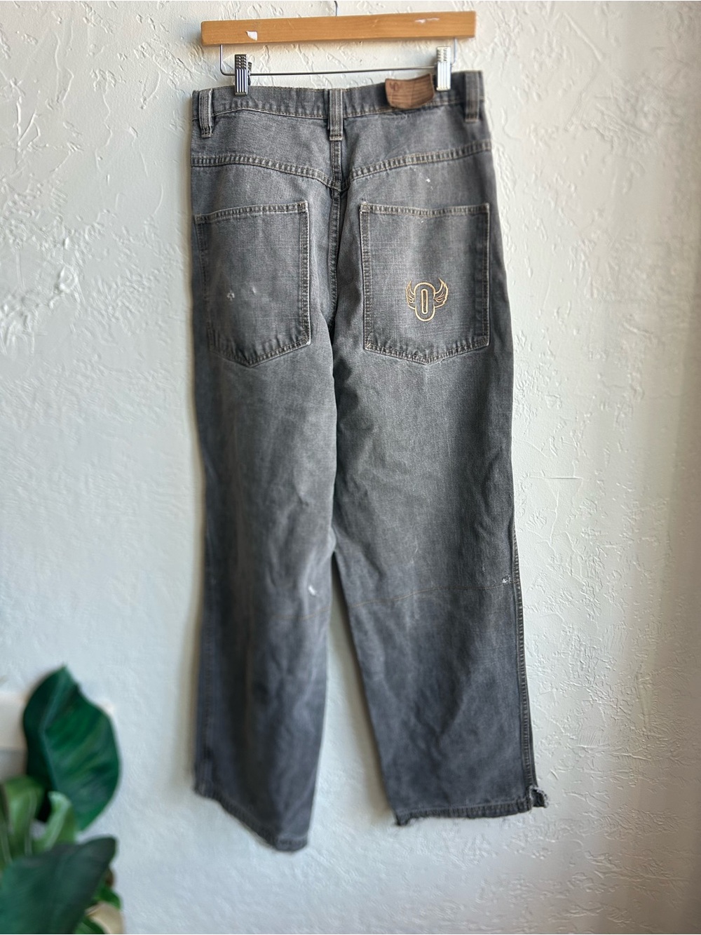 outkast y2k super baggy gray jeans